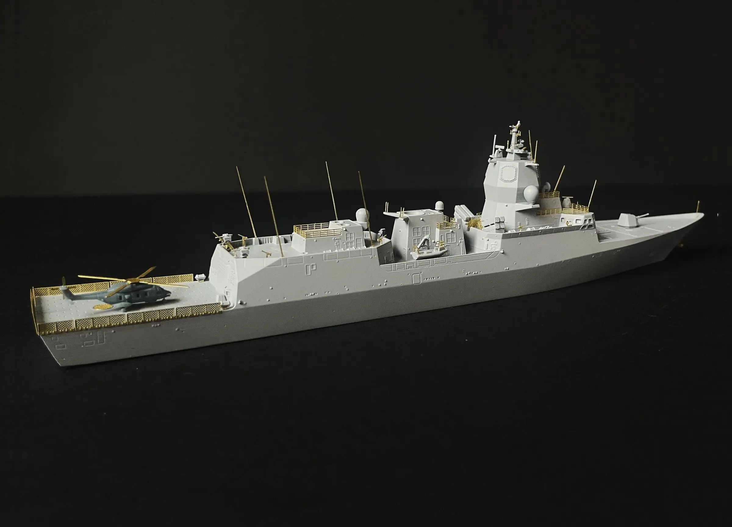 EVModel S118 1/700 Nansen Class Frigate F313 Helge Ingstad 3D Printed