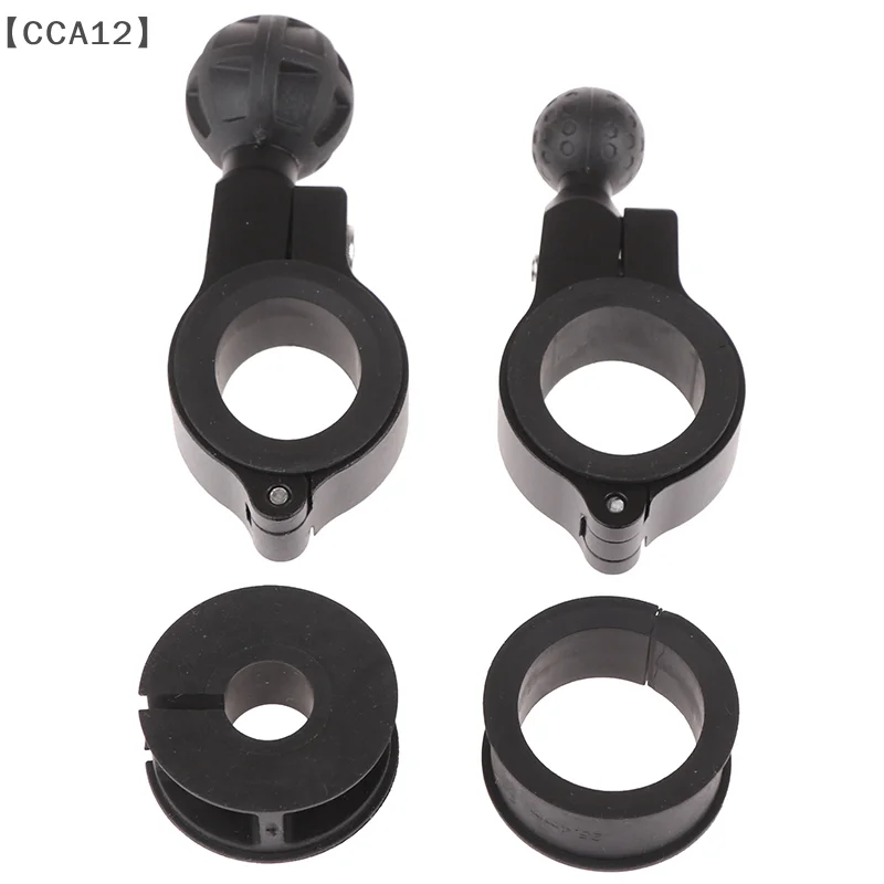 〔CCA12〕 Handlebar Ball Mount Base 17/25mm GPS Bracket Adjustable Aluminum Alloy Bike Riding Clip For Motorcycle Phone Holder