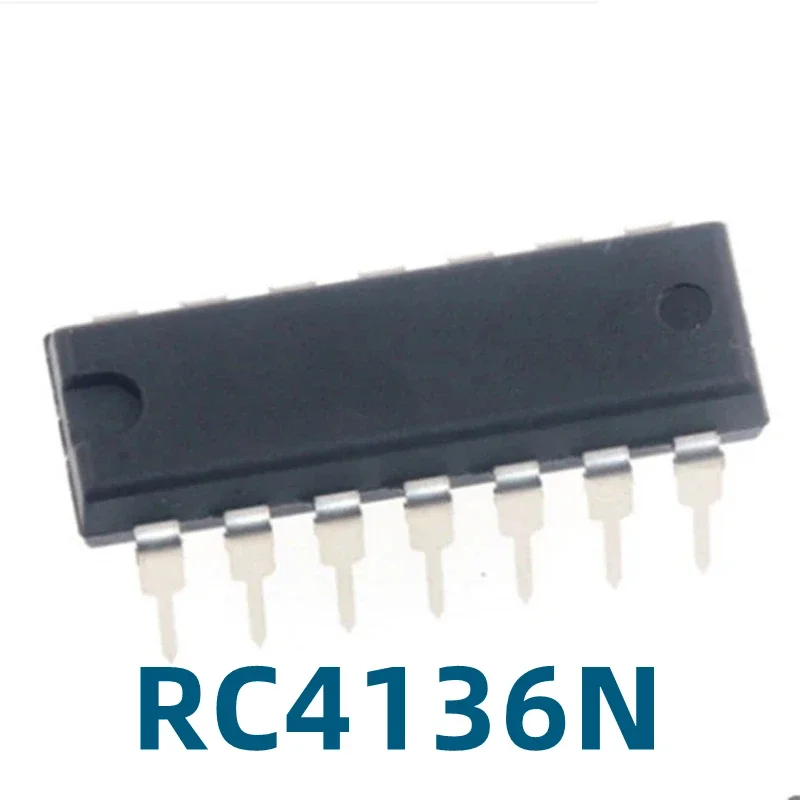 1PCS RC4136N RC4136 DIP-14 Operational Amplifier New Original Spot