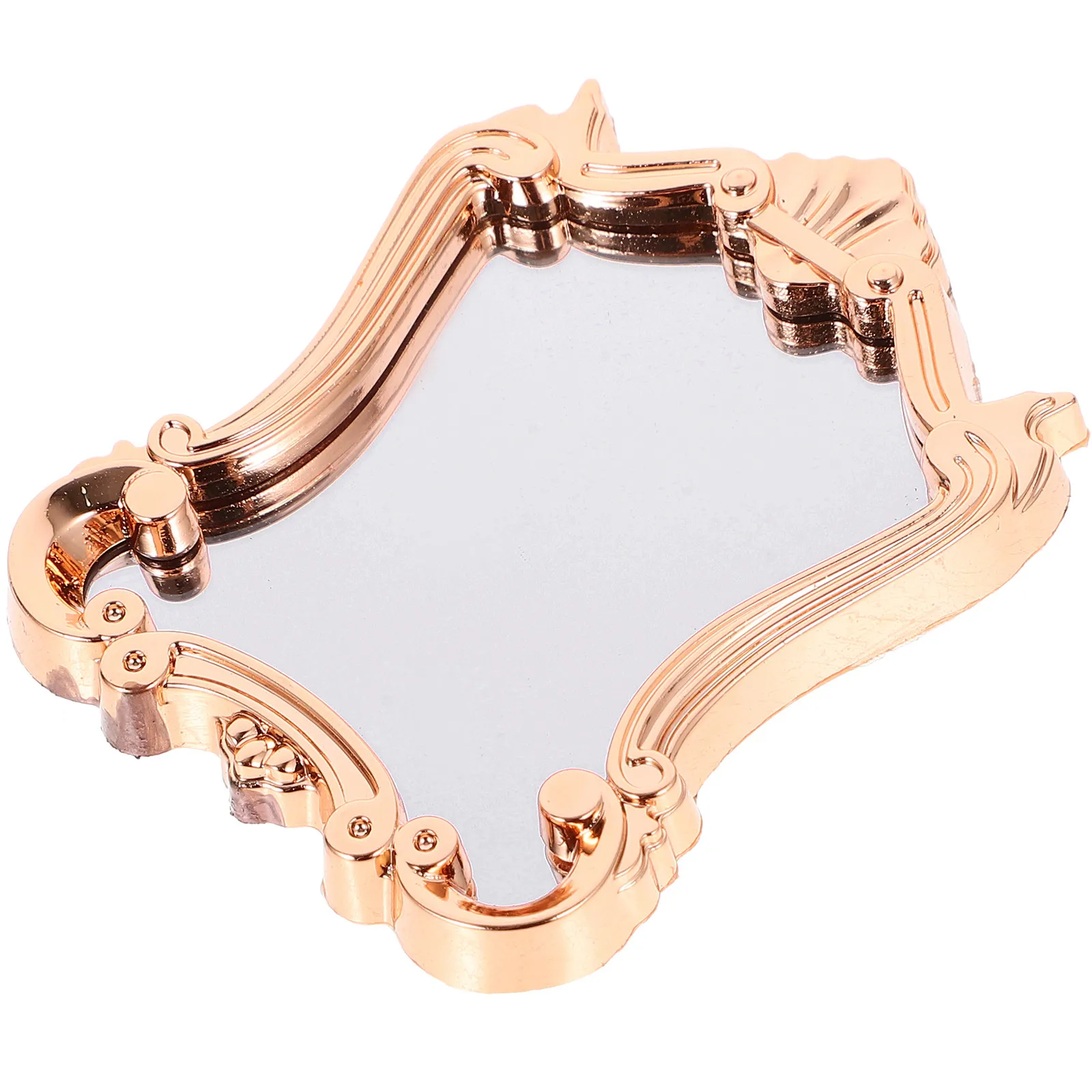 

Набор миниатюрных зеркал для декора кукольного домика, имитация зеркал для домашнего интерьера, украшение для детских игр и ролевых сцен