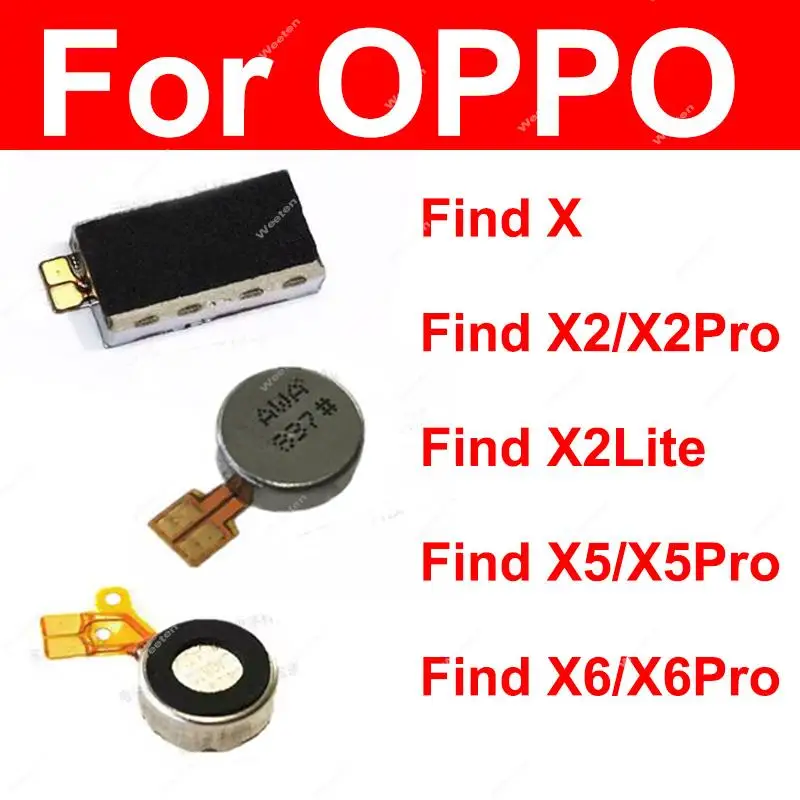 For OPPO Find X X2 X5 X6 Pro Find X2 Lite Motor Vibrator Flex Cable Motor Vibration Flex Cable Parts