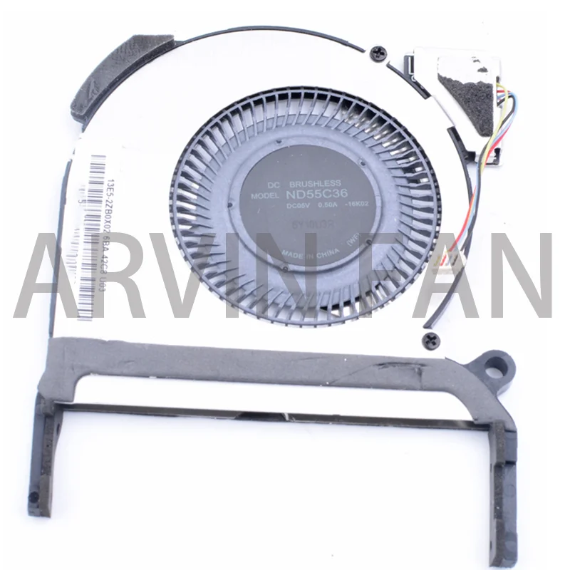 

Brand New Original ND55C36-16K02 DC5V 0.50A Ultra-thin Notebook Computer Built-in CPU Cooling Fan