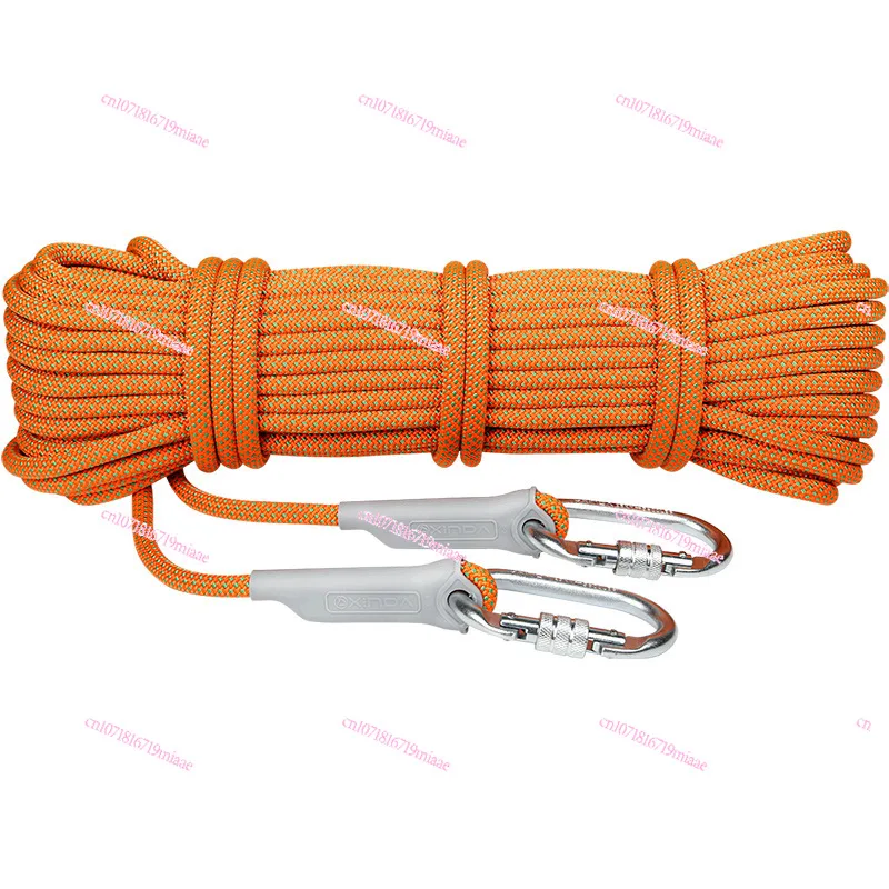 12mm Outdoor Downhill Safety Rope Aerial Work  Air Conditioning Installation Safety Lifeline Rescue