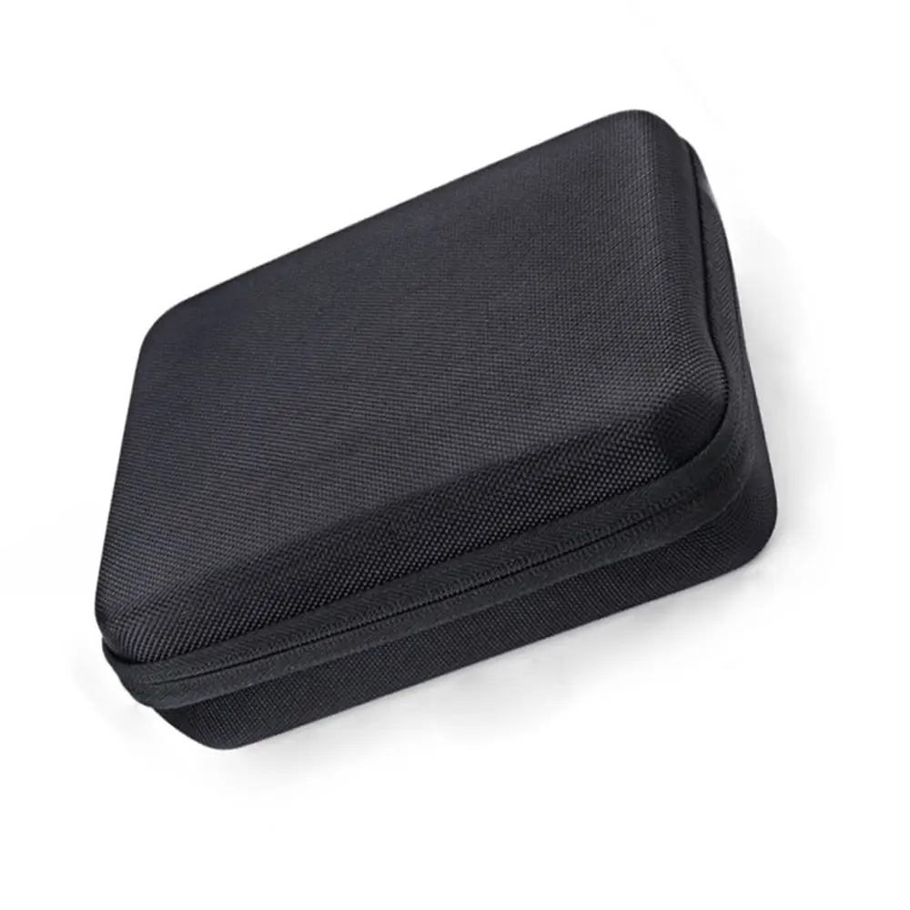 Czarne etui na woreczki podróżne pudełko z pianki przenośne odporne na wstrząsy do kamery akcji GoPro Xiaomi SJCAM DJI OSMO EKEN SJCAM