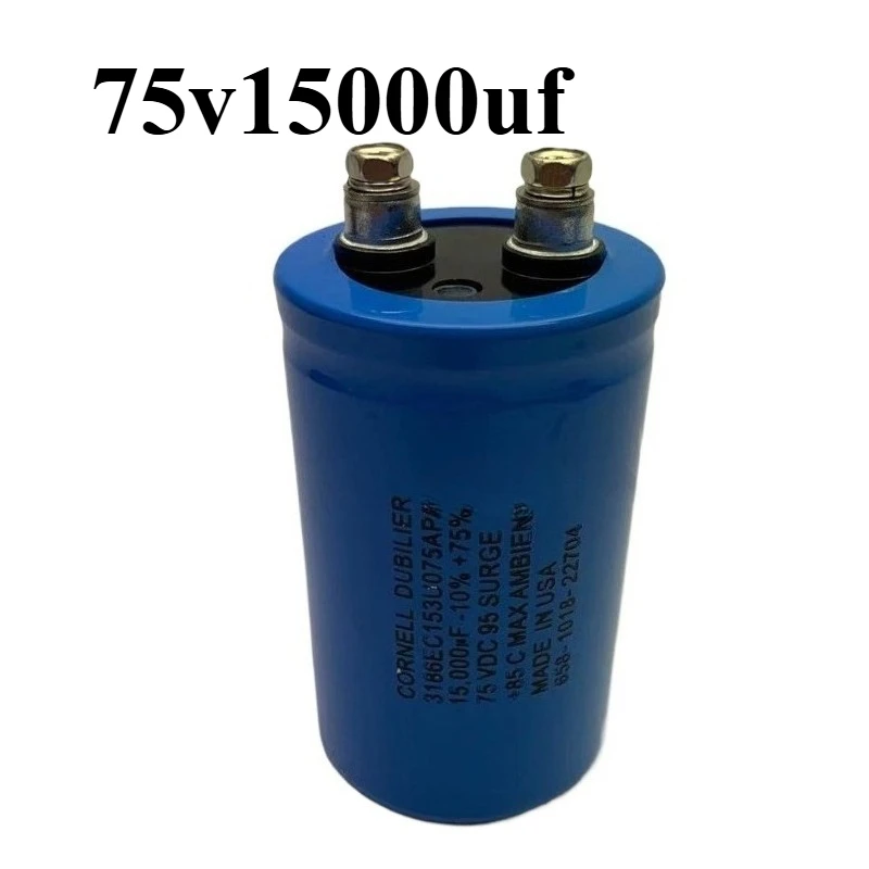 （1PCS）15000UF 75V CORNELL DUBILIER 75v15000uf 50X80mm Audio Quality Filter Amplifier Stabilized Aluminum Electrolytic Capacitor