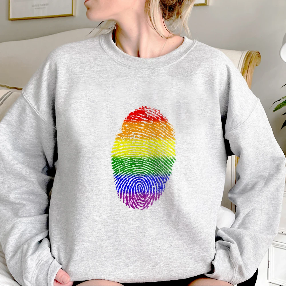 

Lgbt Lesbian Gay Bisexual hoodie graphic winter youthful patterned athleisure teen sweatshirts Japanese modern style manga