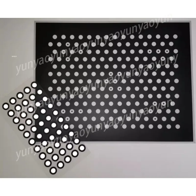 Outer 5mm Inner 3mm 10,000 Marked Non-reflective 3D Scanner Mark Dot Matte High Reflective Black Small Dot Sticker