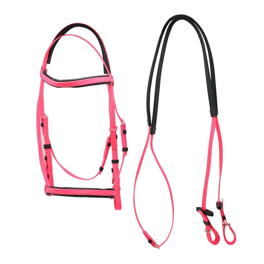 Wholesale Durable PVC Western Horse Halter Single Noseband Headstall Waterproof Model for Equestrian Horse Riding and Racing