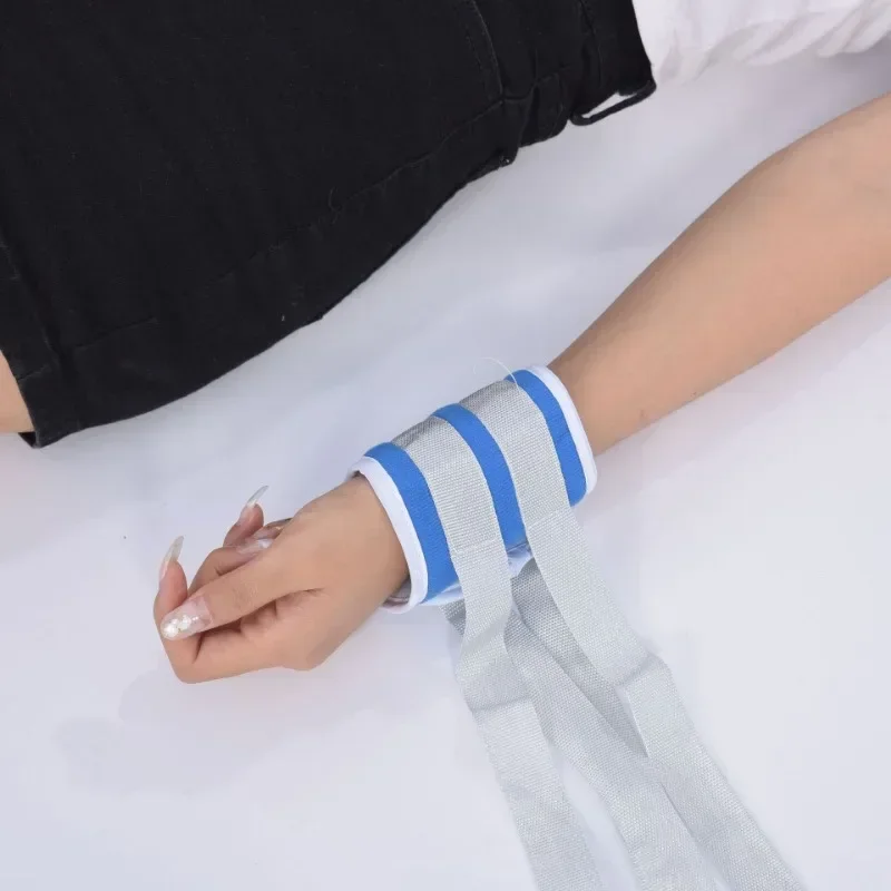 Bedridden Elderly Patient Upper Lower Limb Hand Foot Tie Down Waist Belt Comfortable Wrist Fixator Medical Limbs Restraint Strap