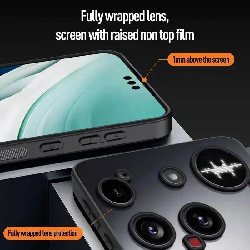 حافظة رفيعة رفيعة AG Forsted صلبة مناسبة لهاتف لا شيء هاتف 3 5G 3A Pro Phone3 مقاومة للصدمات Funda