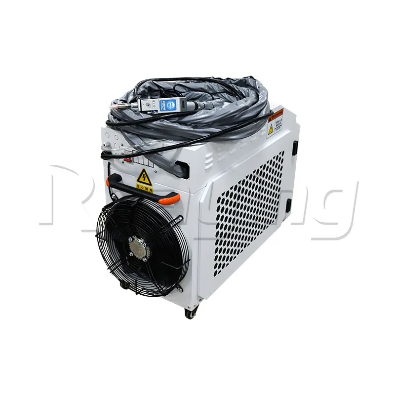 เครื่องเลเซอร์กำจัดสนิมแบบพกพาเครื่องทำความสะอาดสีเลเซอร์1000W-3000W สำหรับลอกโลหะขจัดตะกรัน