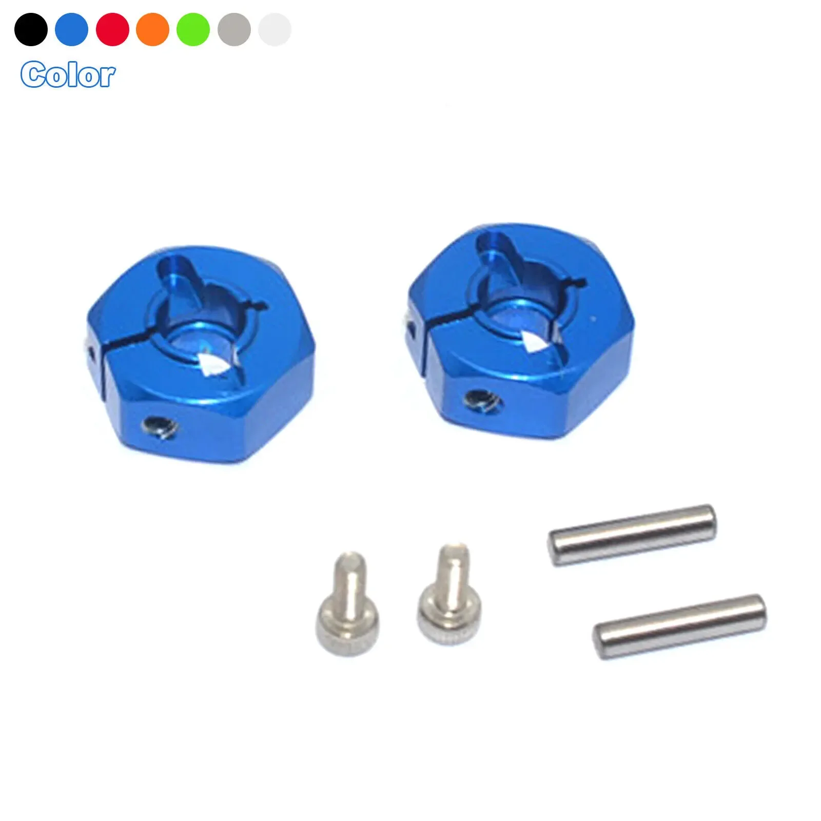 Aluminum Front Wheel Hex Adapter w/ Bearing For 1/10 Tamiya DT-03 RC Car rc crawler upgrade parts