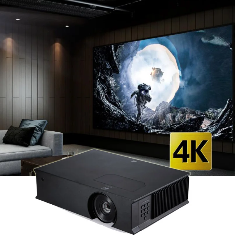 Proyector 4k 7000 Lumenes 10000:1 5000 Lumens 4k Lazer Projector