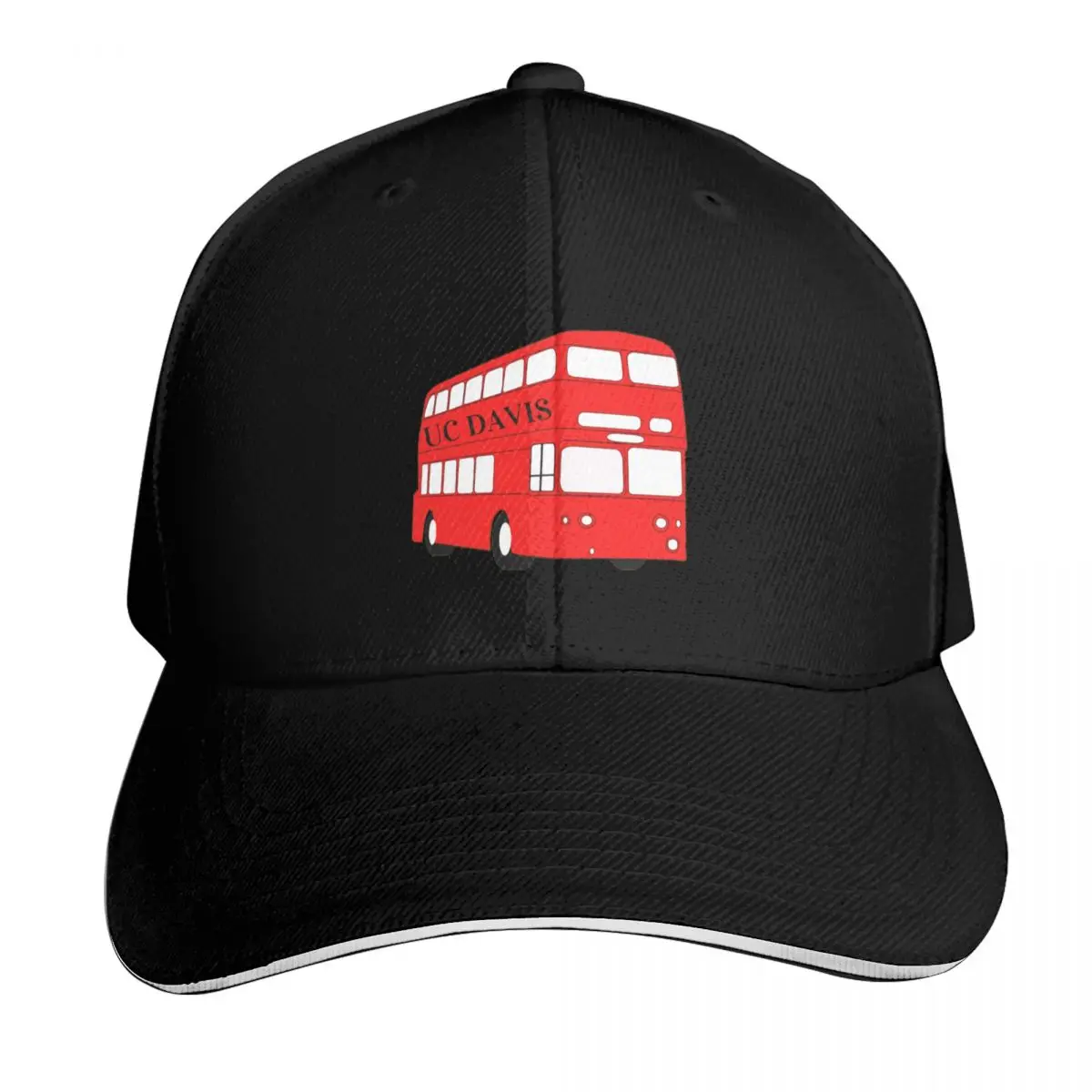 UC Davis Bus Baseball Cap Curved Brim Classic Fit Low Profile Unstructured Unisex for Men Women