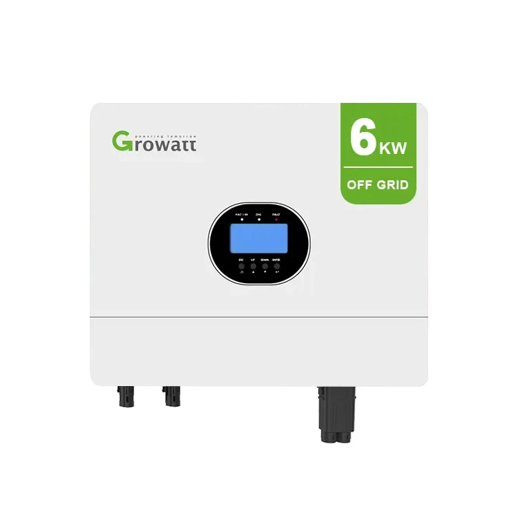 Concurrerende prijs Growatt SPF 6000ES PLUS 6 kW omvormer voor zonne-energie Off grid 1 fase Off Grid On Grid Hybride omvormer 48v