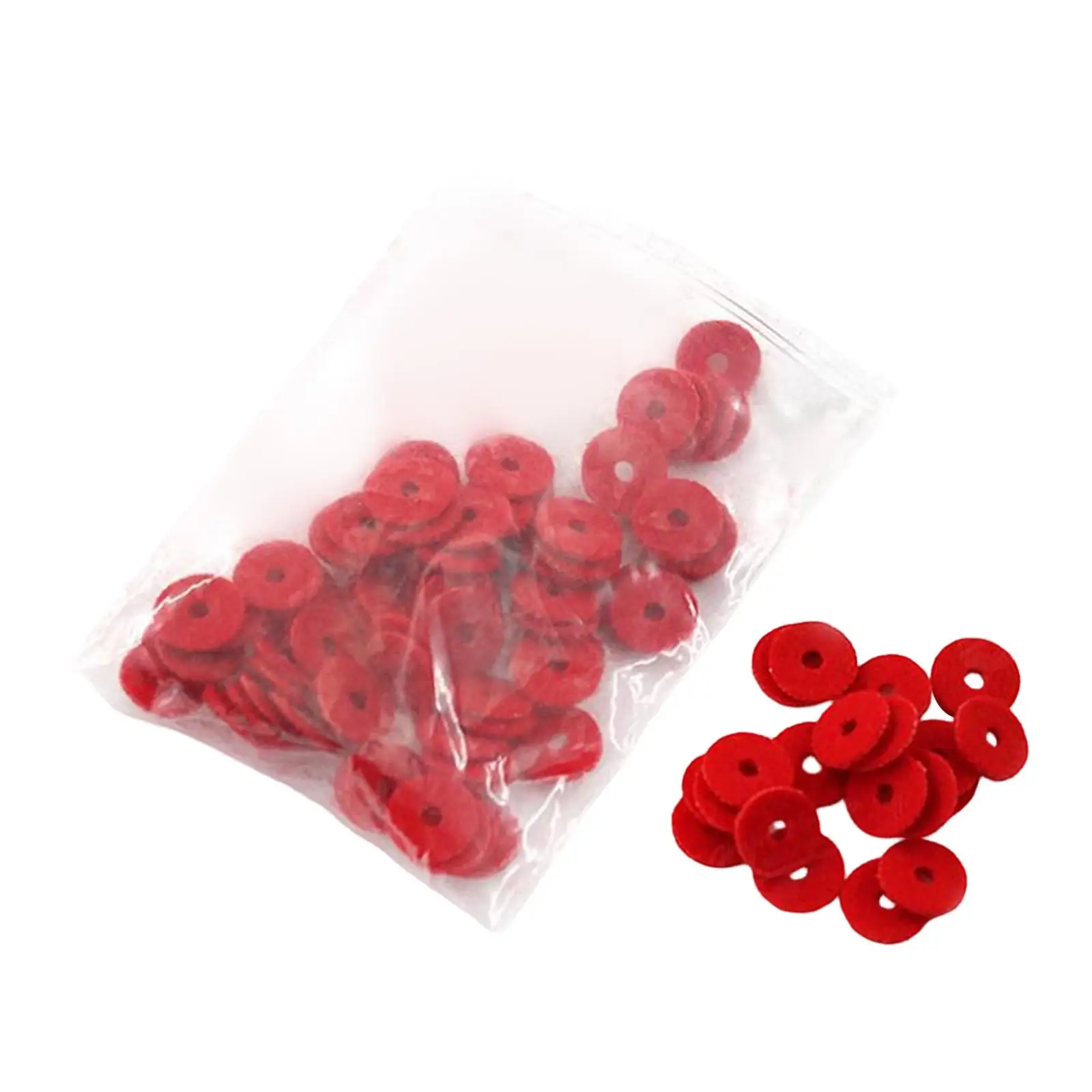 Piano Keys Felt Pad Balance Gasket Set 12mm Washer Regulating Punchings Piano Accessories for Universal Piano Model