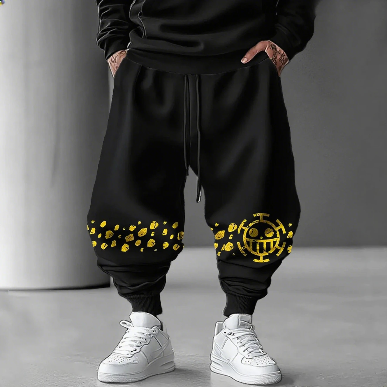 

2026 New Dragon Ball Anime Pants for Men - Printed Sport Pants for Relaxation - Y2K Style - Fall/Winter