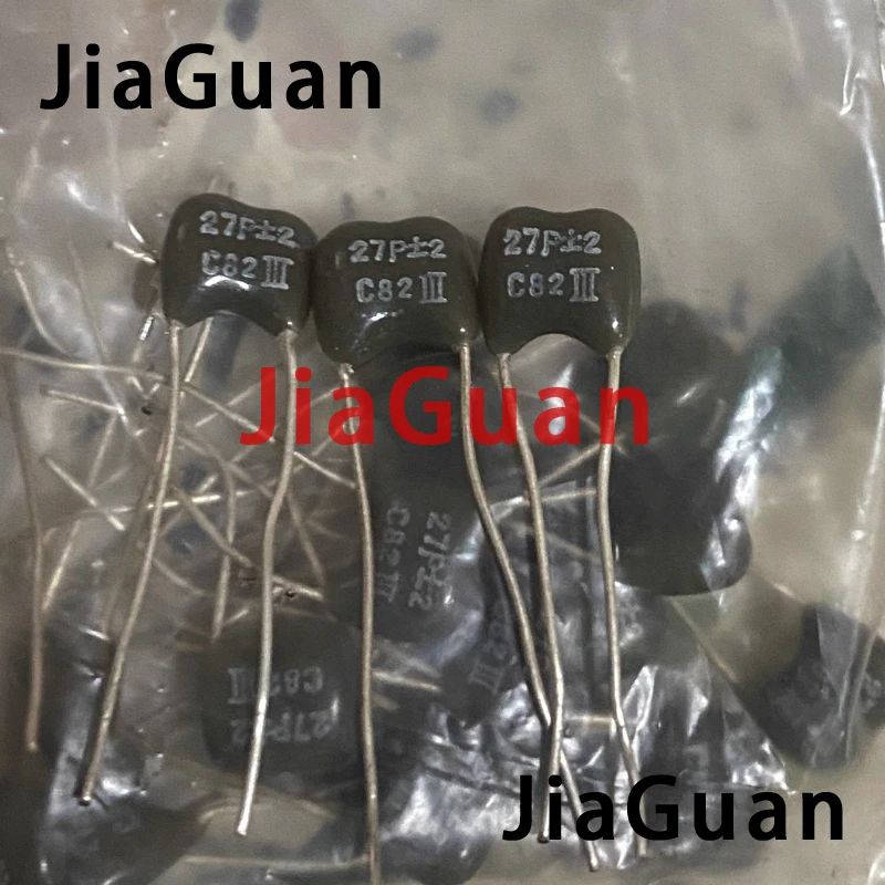 

10PCS/lot 500V27PF P5MM Silver mica capacitor 500V 27PF free shipping