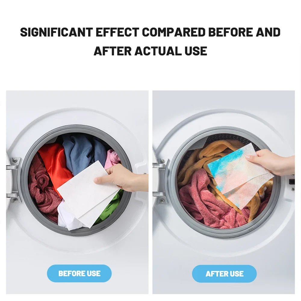 100/10PCS Laundry Tablets Strong Decontamination Laundry Soap Underwear Clothes Laundry Cleaning Paper Sheet For Washing Machine