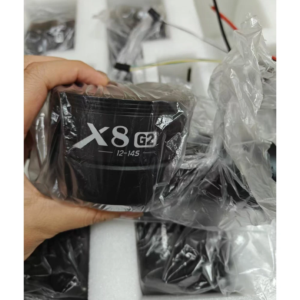 

Original Factory Hobbywing X8 G2 Brushless DC Motor Combo 12S 14S ESC with 30*11s Propeller X8G2 for Multirotor Drone Accessory