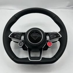 R Steering Wheel For A4 B8 A6 C7 A5 A4 B7 Q7 A3 8p Q5 A4 B6 A7 A6 C6 A4 B9 A3 8v A6 C8 R8 S3 Q8 Q7 Sq5 Alcantera Steering Wheel