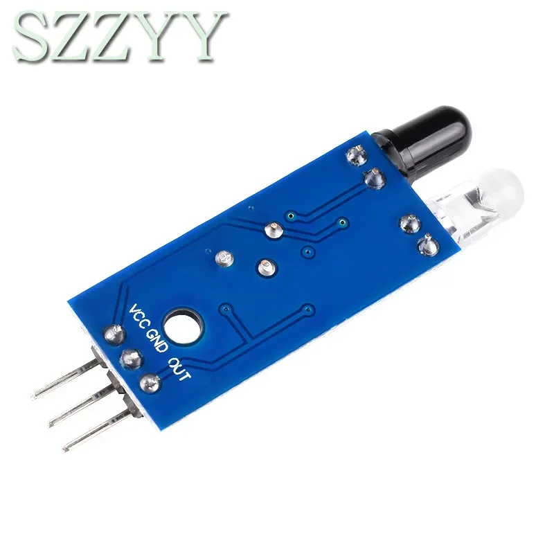 Picture 4: Smart Electronics New for Arduino Diy Smart Car Robot Reflective Photoelectric 3pin IR Infrared Obstacle Avoidance Sensor Module