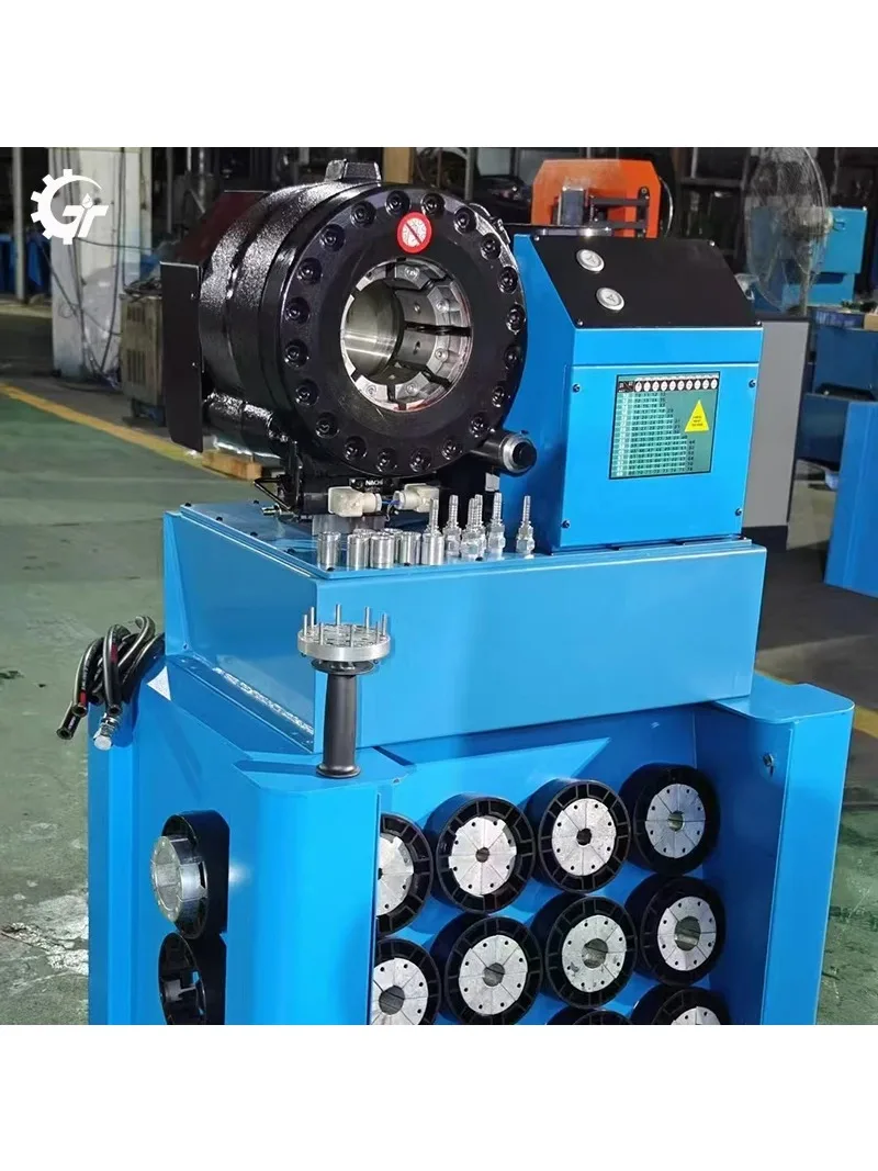 

Hot-selling automatic automatic AC hose crimping machine for hydraulic hose fitting components supplier