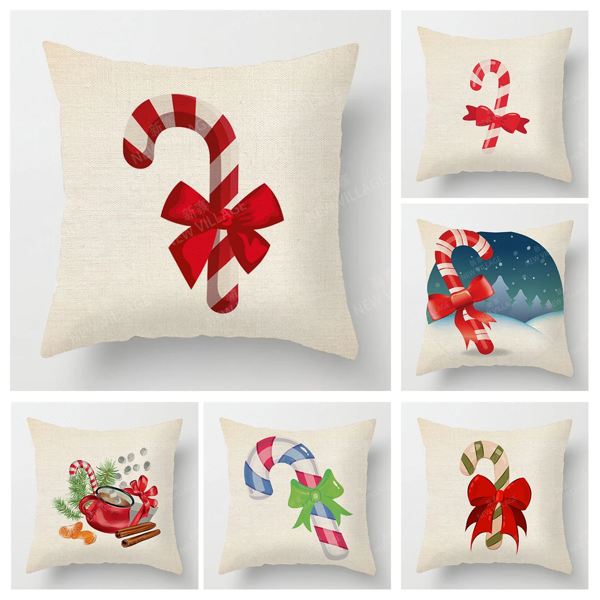 

Decorative Cushion Home Living Room Decor Throw Pillow Cover 40*40 40x40cm 60x60cm 45x45cm 50x50cm plant Merry Christmas winter