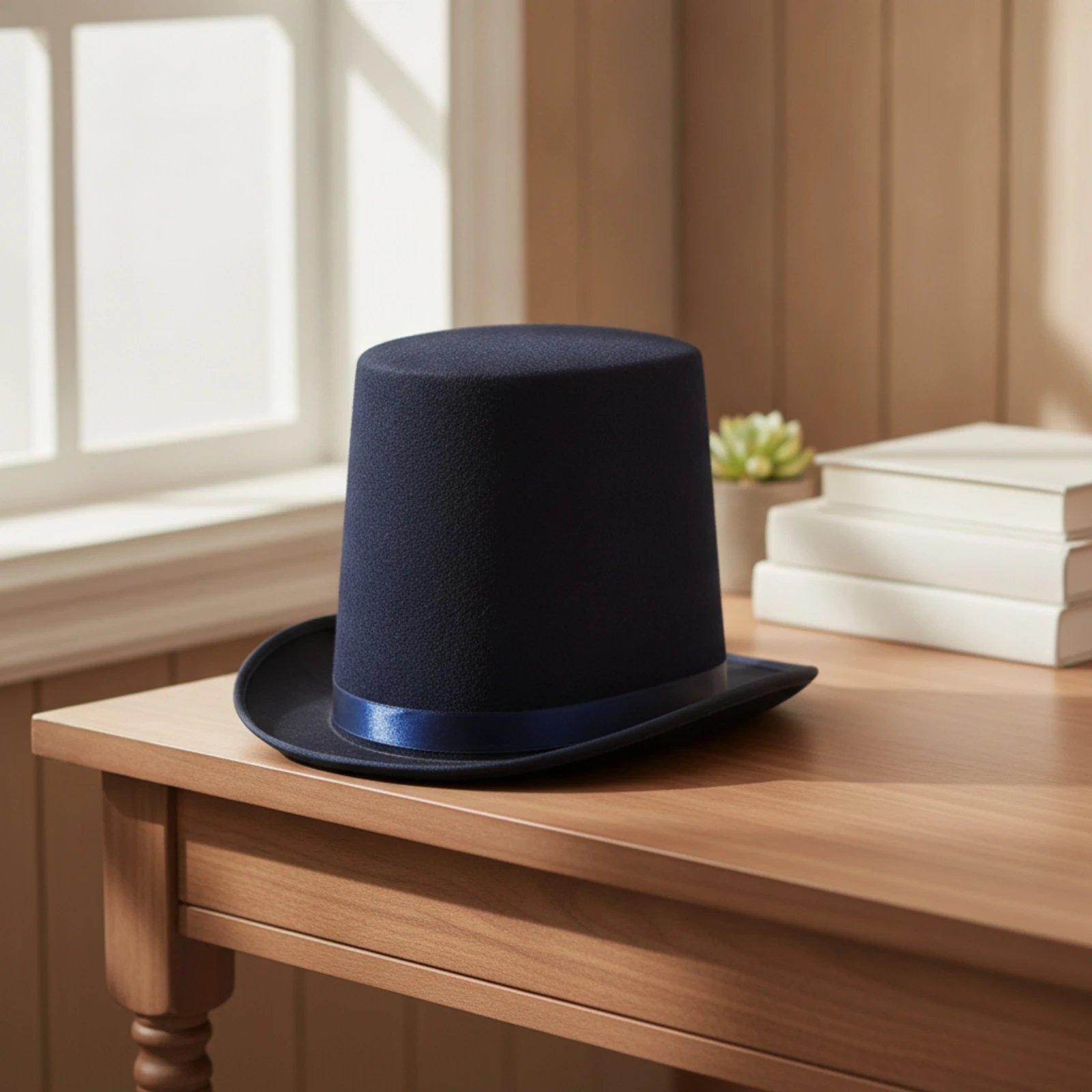Lincoln Style Top Hat Classic Lincoln Top Hat Timeless High Quality for Performers, Theater Performances, Photo Shoots