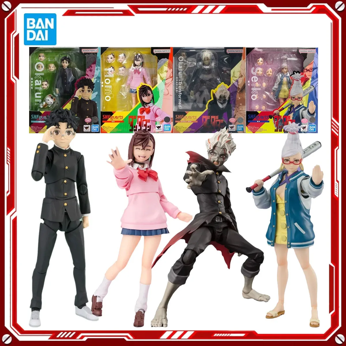 Bandai – Kits de modèles d'anime DAN DA DAN authentiques, Okarun transformé Ayase Momo Seiko, jouets, figurine d'action à assembler, modèle cadeau Original