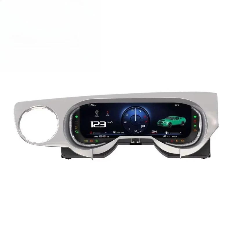 RoadNavi High-Quality Full LCD Virtual Cockpit for Ford Mustang 2005-2015 | Digital Instrument Cluster