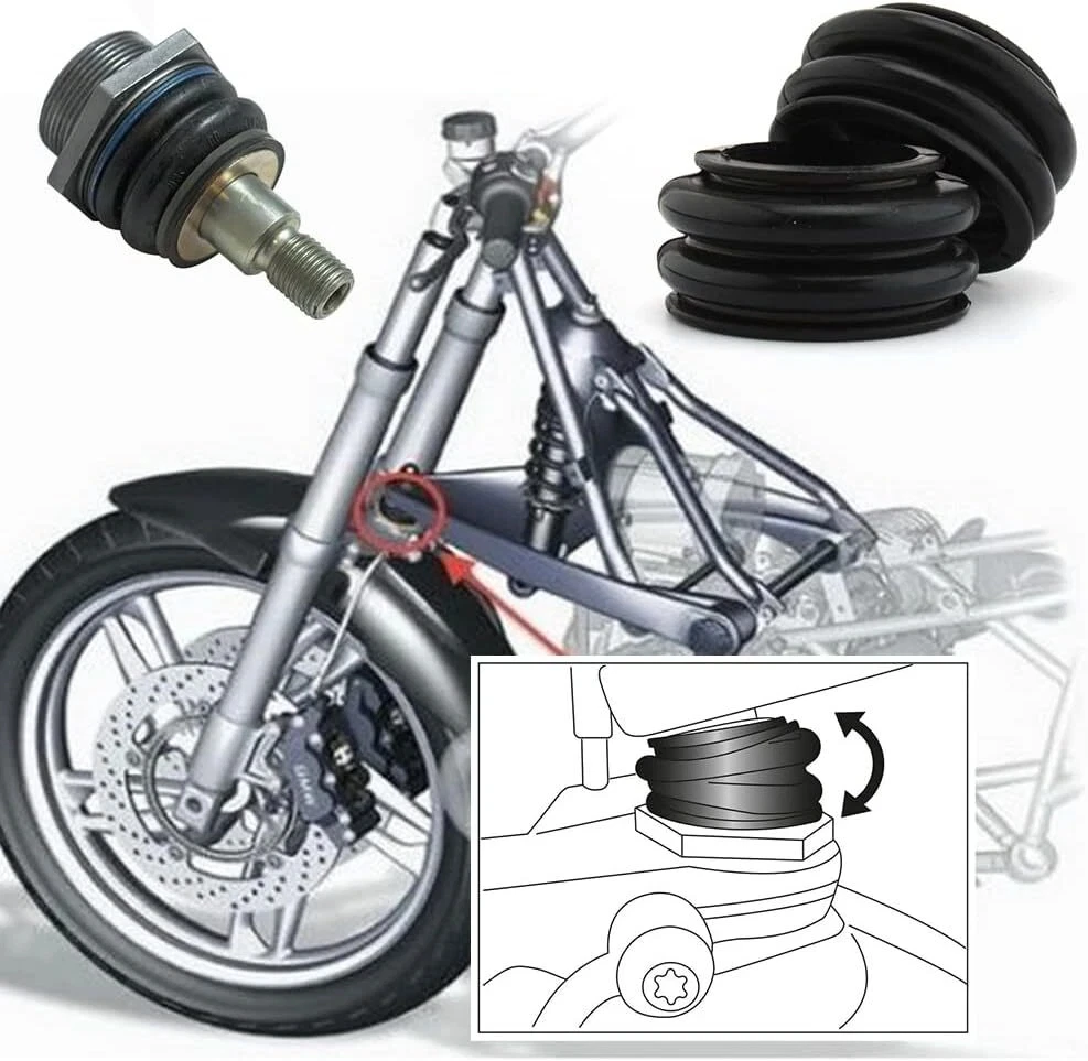 For BMW Telelever Ball Joint Rubber Boot Cover Cuffia R1200GS ADV R 1200 GS R1200 GS R1100GS R900RT R850GS R1150GS R1150R R1200R