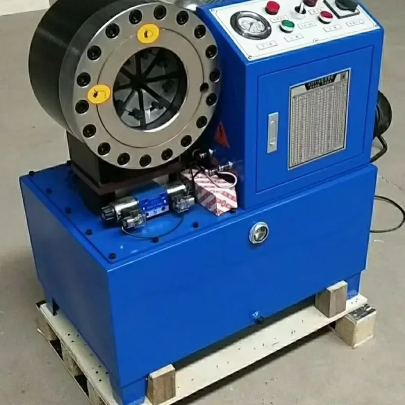 The Best-selling Hydraulic Hose Press 3-inch 4-wire Rubber Brake air Conditioning Hose Press for Excavator Maintenance