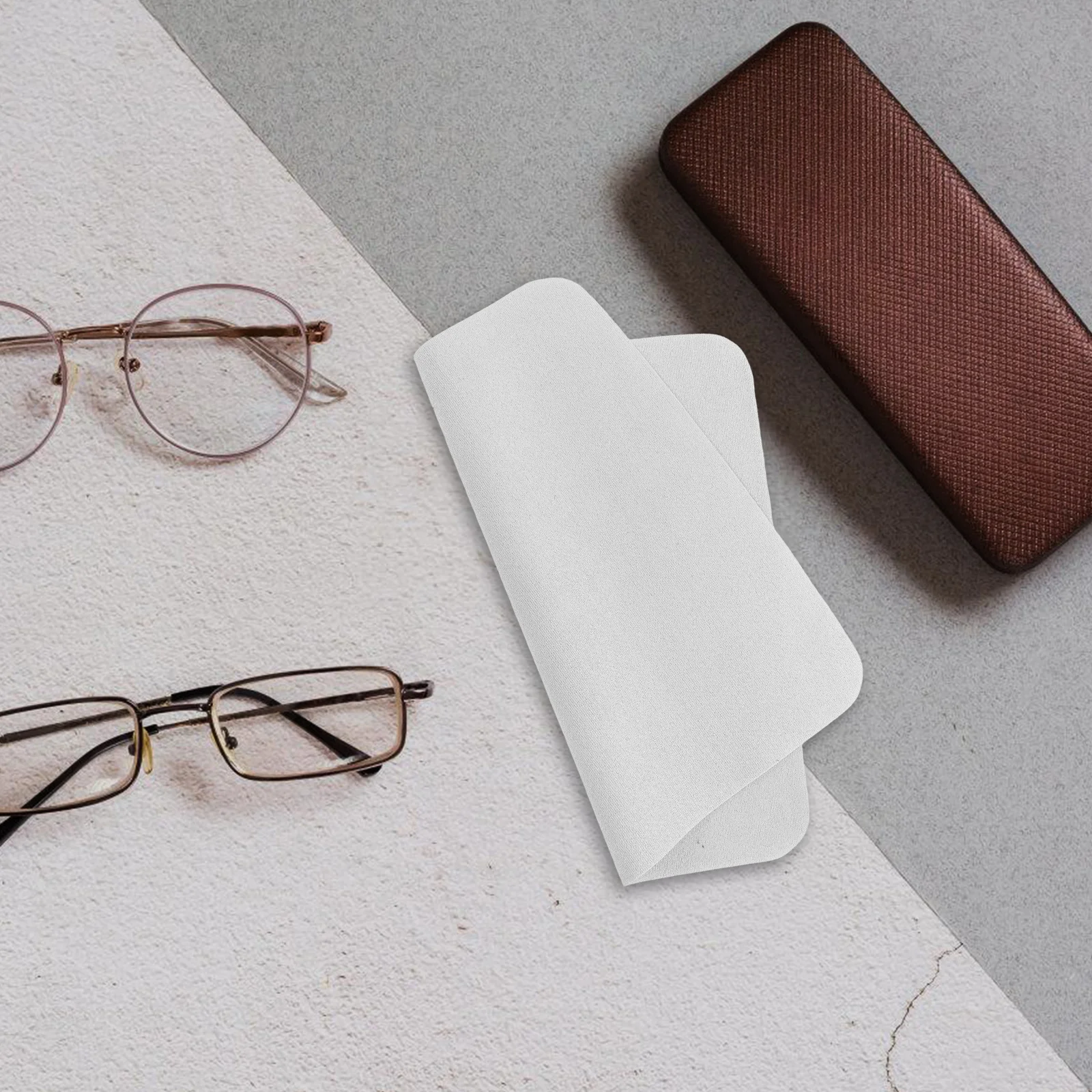 

10 Pcs Suede Glasses Cloth Camera Lens Wipes Eyeglasses Cleaner Cleaning Computer Cloths Screen