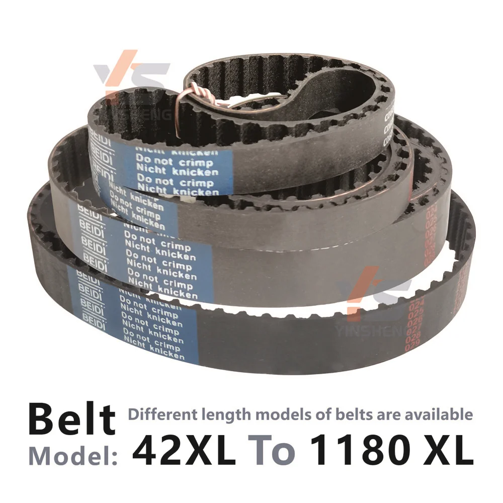 XL High Torque Timing Belt Width 6/8/10/12.7/15/20MM Model number 160XL 170XL 180XL 188XL 190XL 192XL 200XL 238XL 250XL To 320XL