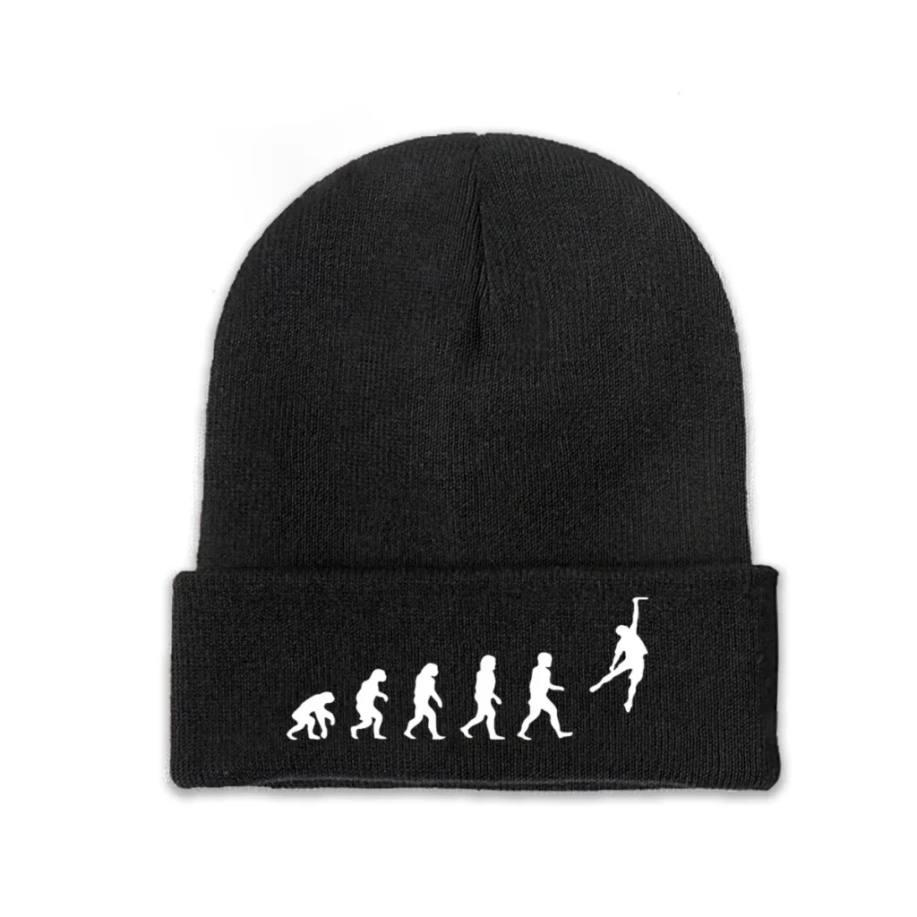 

Disc Golf Baskets Throw Sport Skullies Beanies Caps Evolution Knitted Winter Warm Bonnet Hats Unisex Ski Cap