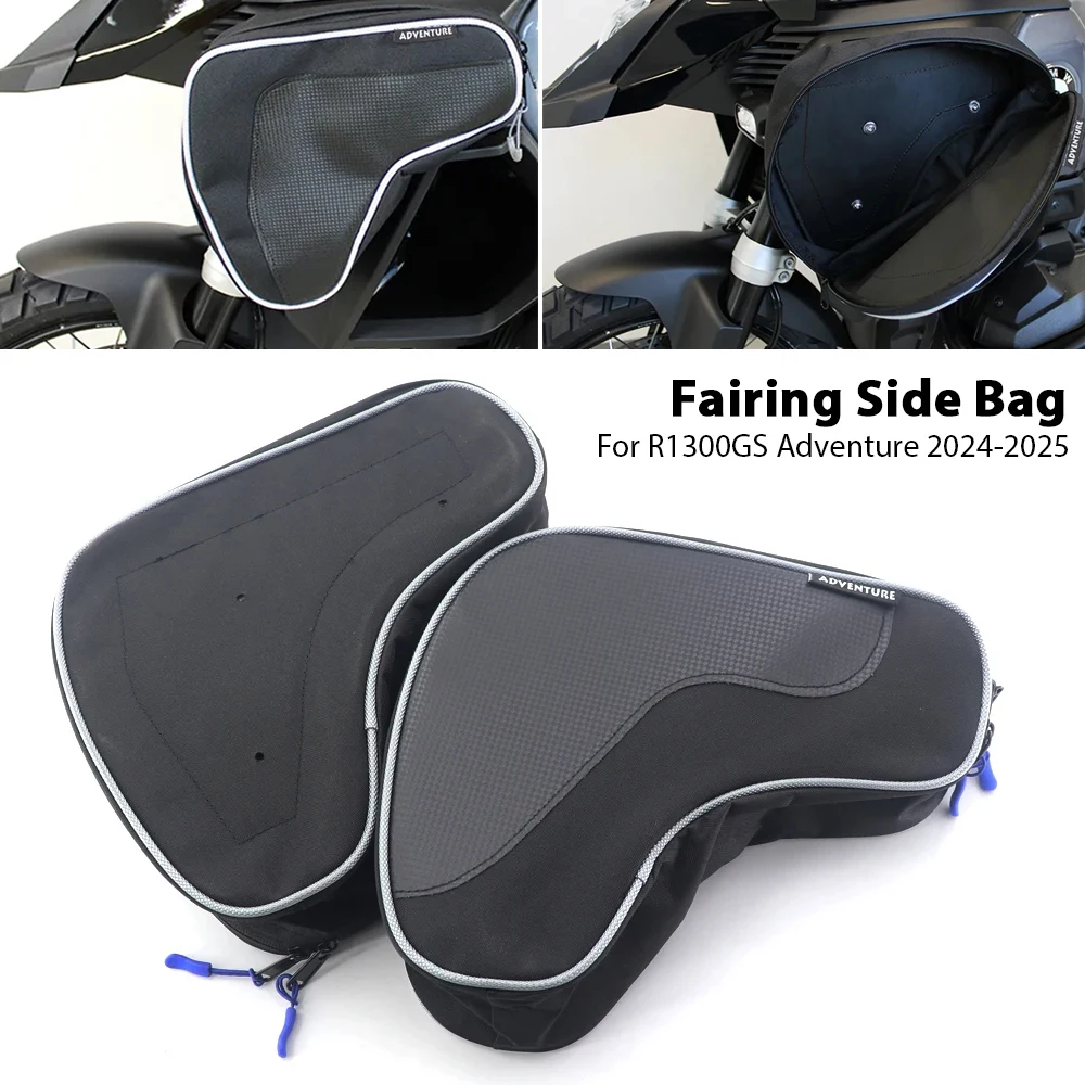 

Motorcycle Accessories R1300GS Adventure Fairing Left Right Radiator Cowl Bags Waterproof For BMW R 1300 GS ADV R1300GSA 2024-
