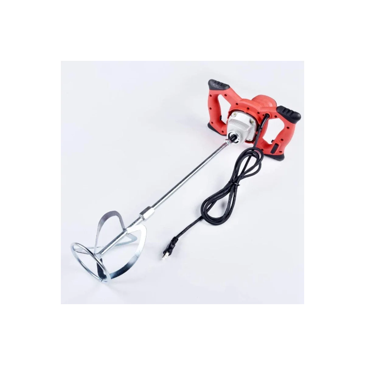 

New Paint and Mud Mixer Stirring Rod for Drill Agitator Mixing Rod Concrete Mortar Mixer, Silver