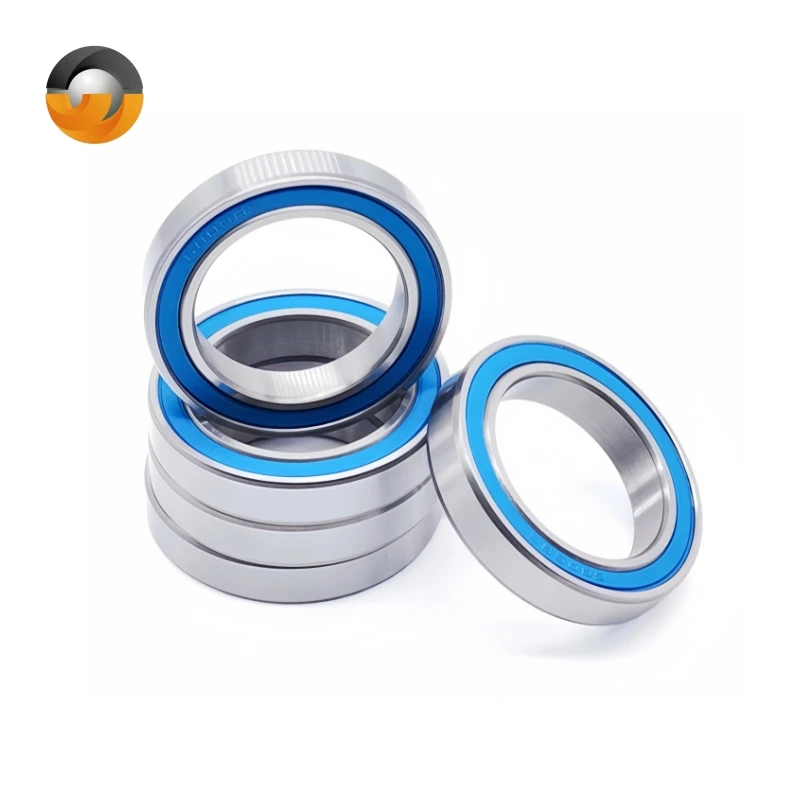 6805RS Bearing 25x37x7mm 4Pcs ABEC-7 Thin Section Ball Bearing 6804RS 6803RS 6903RS 6902RS 6901RS 608RS Blue Rubber Sealed