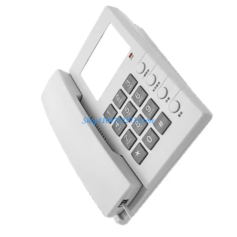 Y2GD CORDED TELLLINE TELEFON Big Button hotel Pokój ścienny/biurko Telefon Prosty