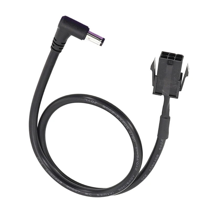 for Graphics Card GPU PCI-E 6Pin Power Cable to 1 2 3 DC 5.5*2.1mm Male to female Adapter 12V Output Power Supply Cable