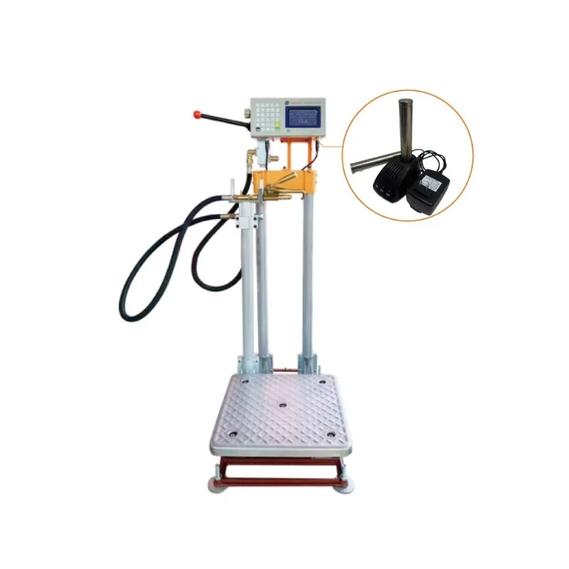 Battery Powered Semi-Automatic LPG Gas Cylinder Filling Machine With Paper Packaging And Button Control