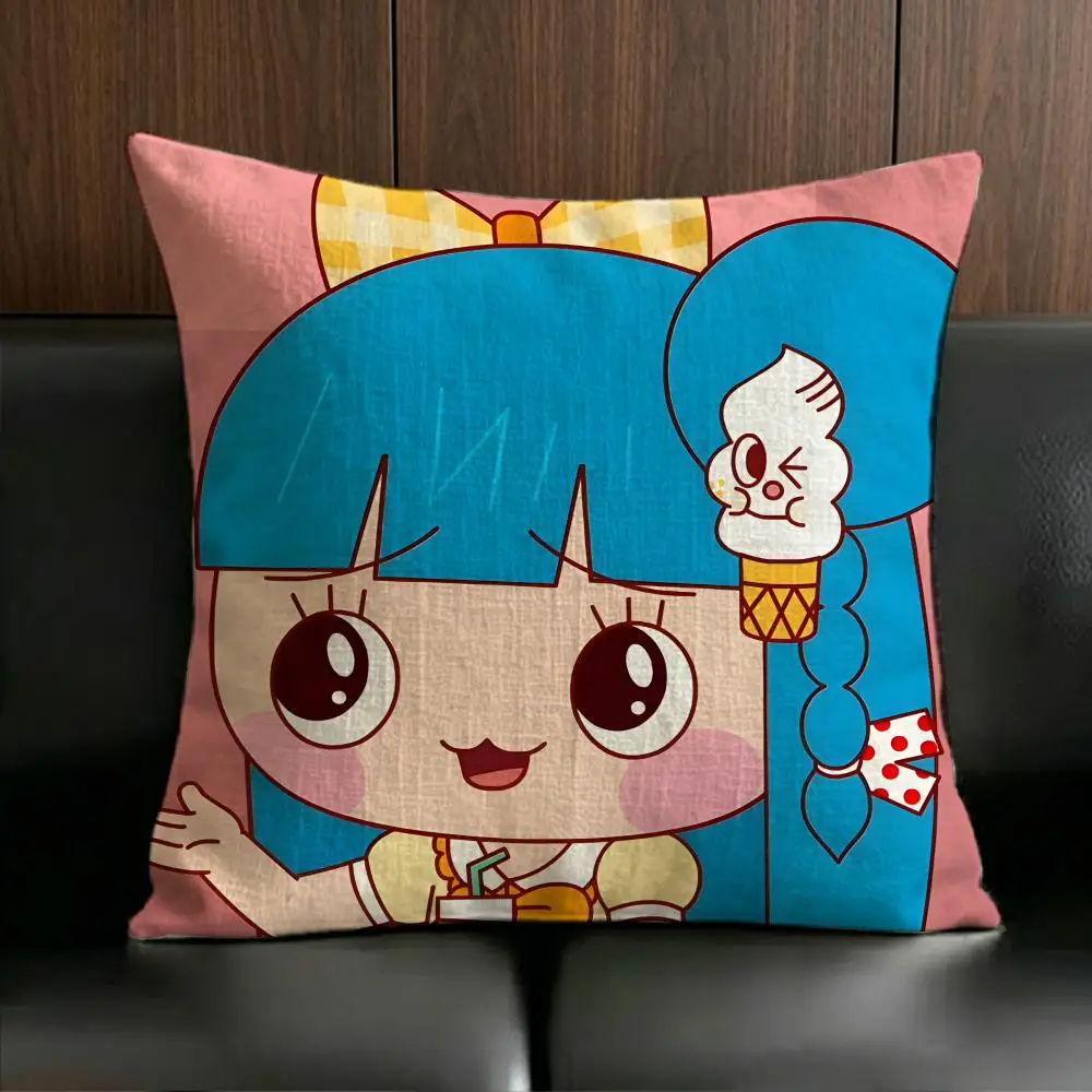ANIME B-Banzis Secret Diary Cushion Cover Anti-dustmite Pillowcase Invisible zipper silky short plush Sofa cushion cover