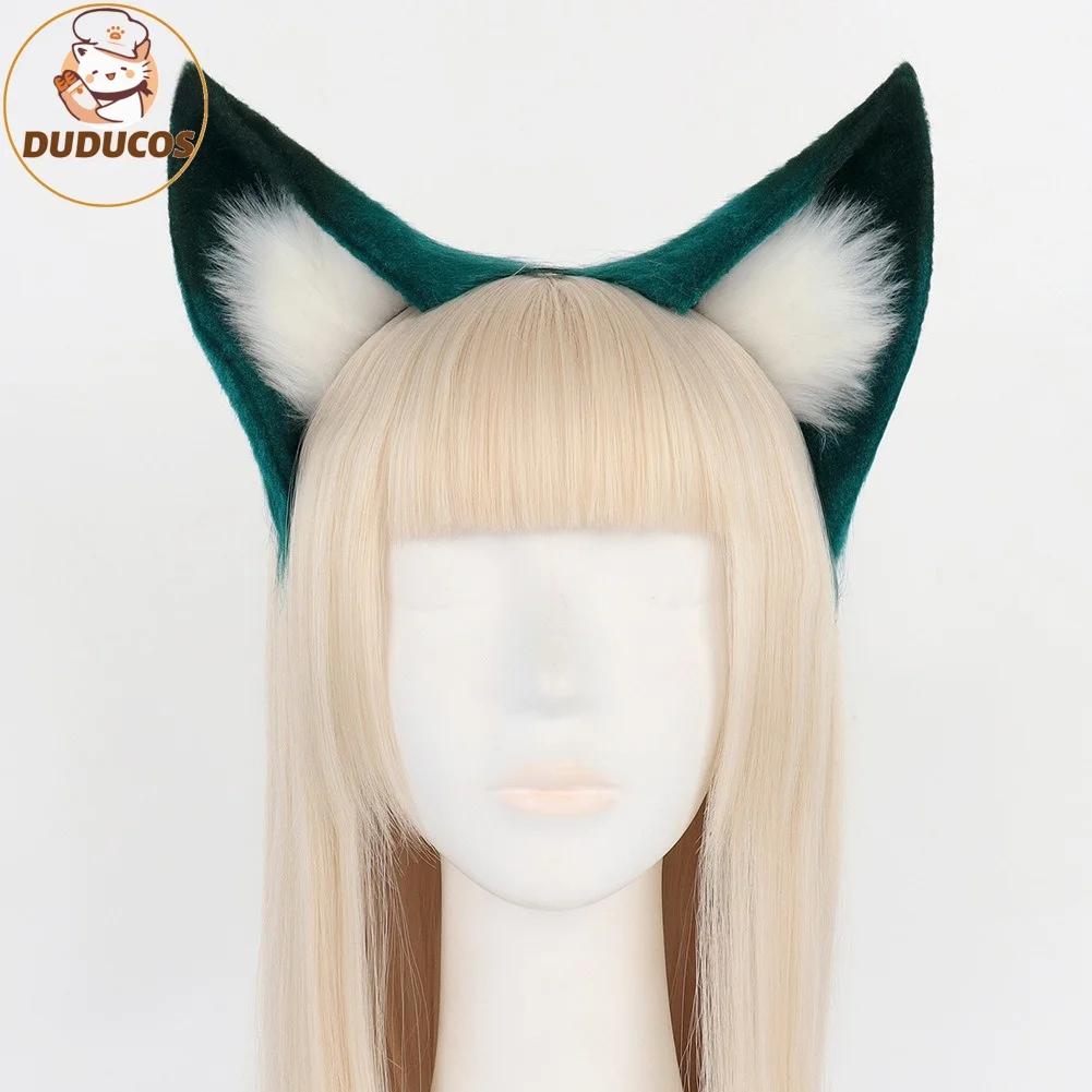 Auf Lager Yukong Cosplay Ohr Schwanz Fuchs Mädchen Pelzigen Fuzzy Haarigen Kostüm Honkai Star Rail Yu Kong Sexy Set Halloween Юйкун