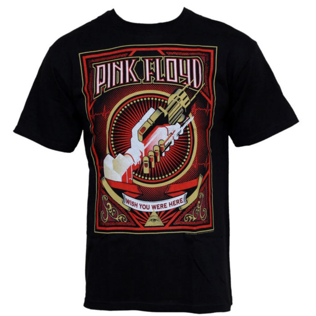 Hot Pink Floyd Graphic Cotton Band T-shirt Unisex Summer Short Sleeve Fashion Brand Tee Luxury Casual Vintage Tees