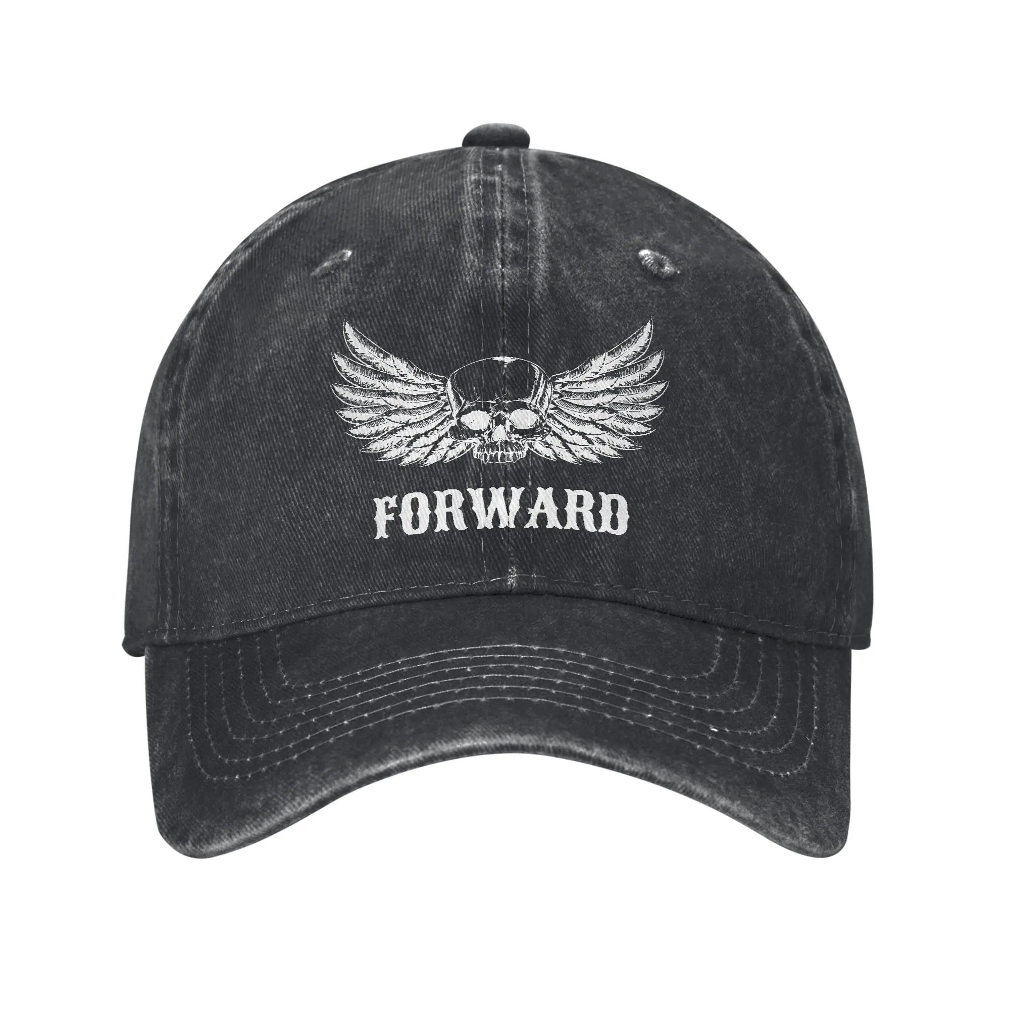 Casual Forward Observations Group Baseball Caps Unisex Distressed Washed Headwear  Outdoor Summer Adjustable Fit Hats Cap