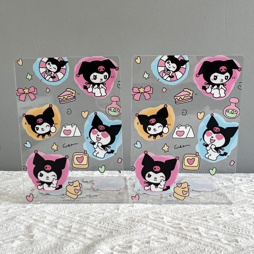 

Милые подставки для книг Sanrio Kuromi, Мультяшные аниме подставки для книг, украшения для девочек и мальчиков, подарки