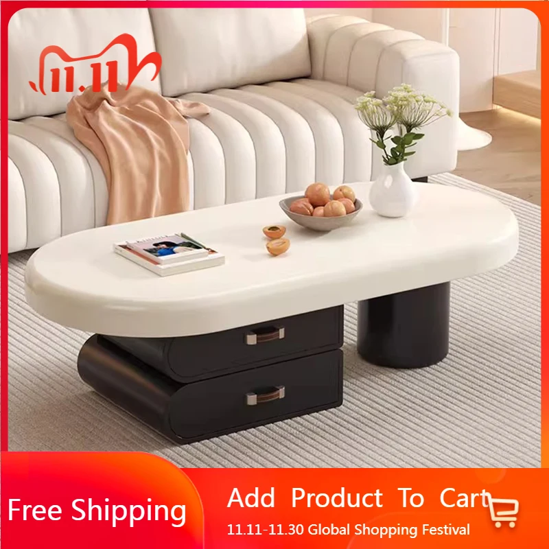 

Luxury Cute Side Table Minimalist Decoration Aesthetic Living Room Coffee Table Writing Service Mesa Auxiliar Patio Furniture