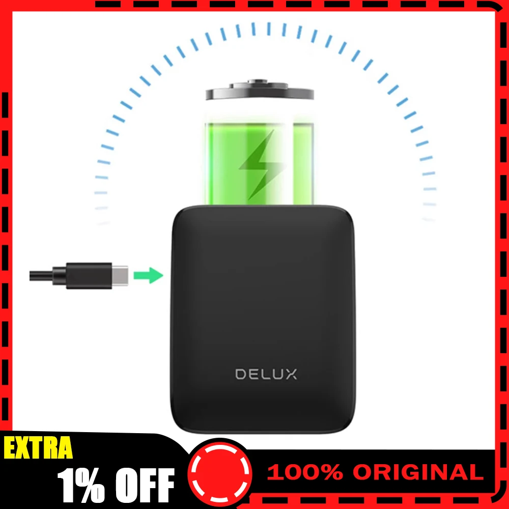 

Офисная мышь DeLUX MF10 с Bluetooth-подключением, 1600 точек на дюйм, складная беспроводная мышь, легкая, бесшумная, для ПК, аксессуары, подарки