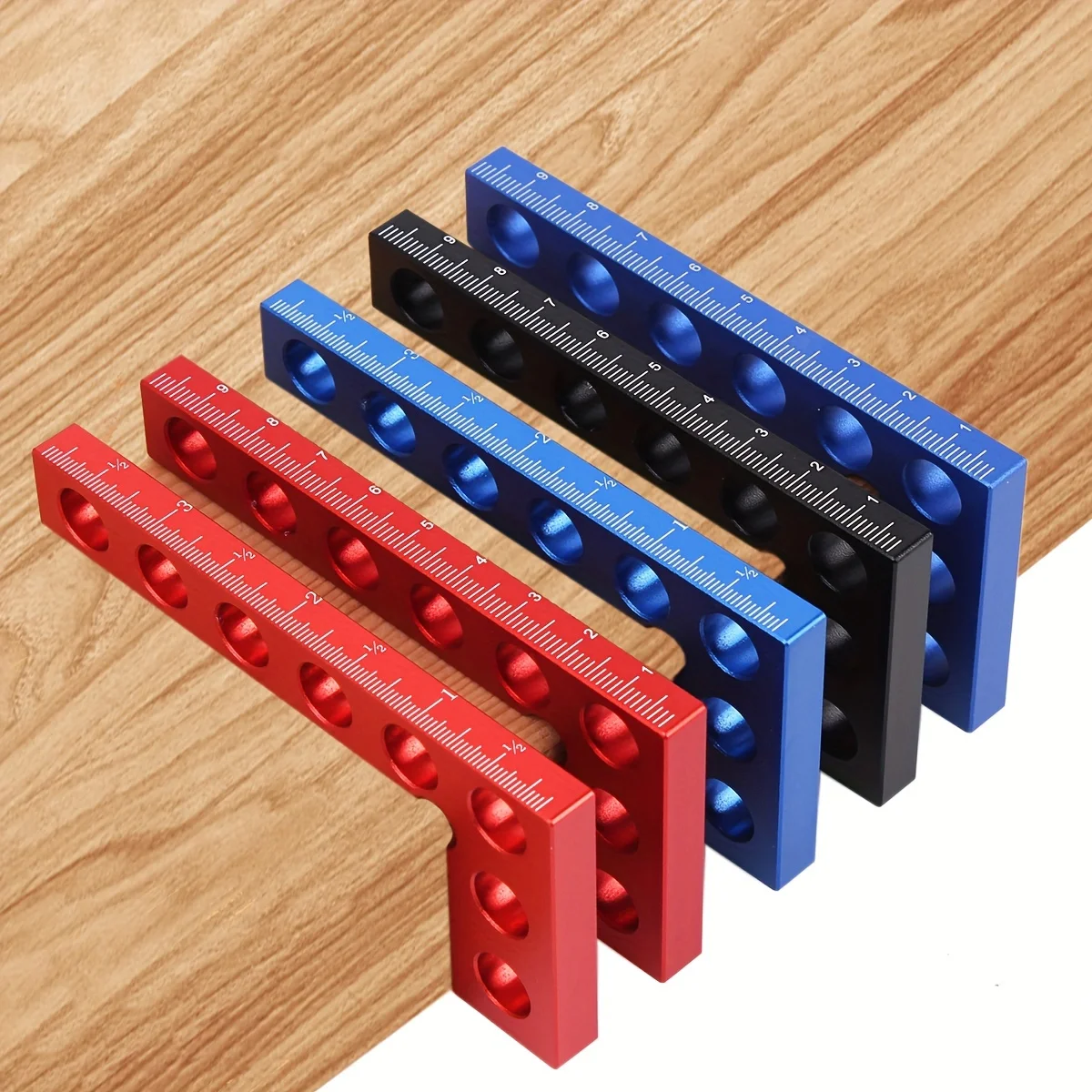 1 Stück Holzbearbeitungs-90-Grad-Präzisionswinkel, Aluminium-Taschenwinkelmesser für die Holzbearbeitung – Detail 2